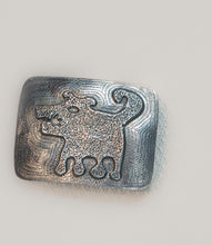Load image into Gallery viewer, Sombra Girl Belt Buckle by Melanie Yazzie (Diné)
