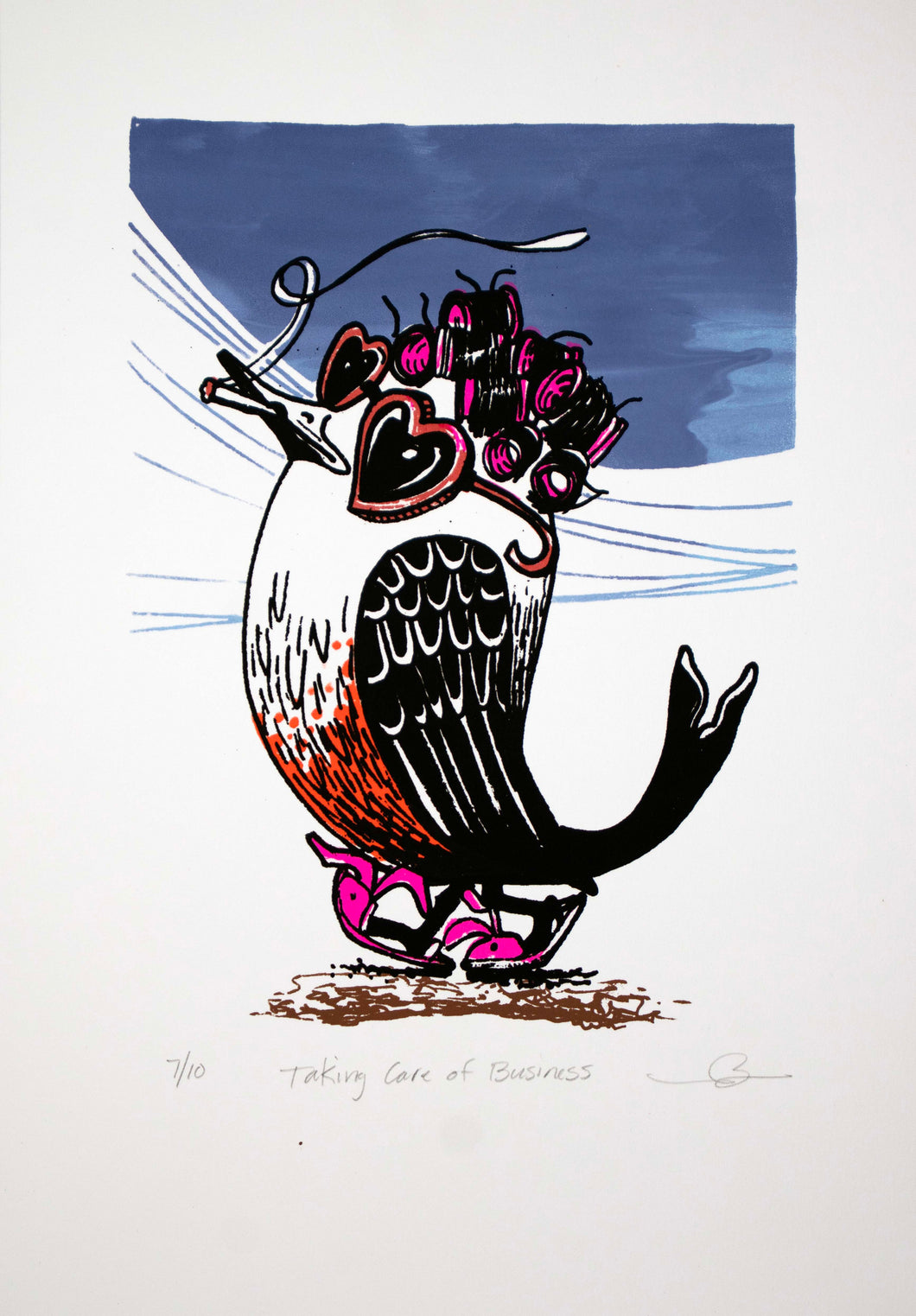Taking Care of Business by Marwin Begaye (Navajo)