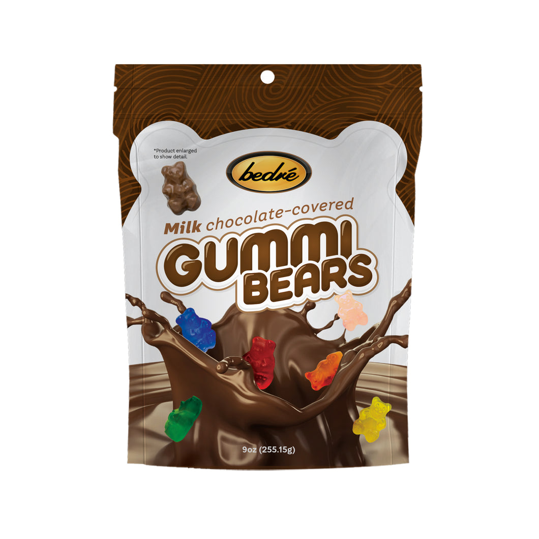 Milk Chocolate-Covered Gummi Bears by Bedré