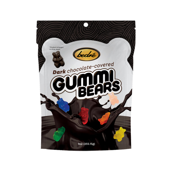 Dark Chocolate Covered Gummi Bears by Bedré