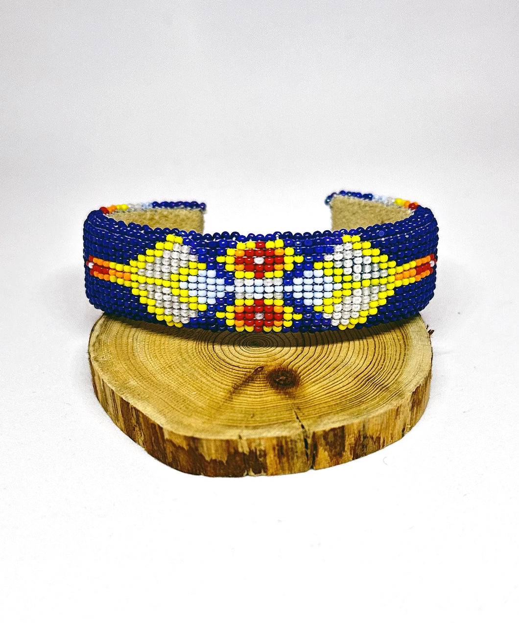 Beaded Bracelets by Yonavea Hawkins (Caddo/Delaware Nations/Kickapoo Tribe of Oklahoma)